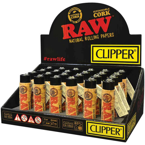 RAW CORK CLIPPER 30CT/DISPLAY